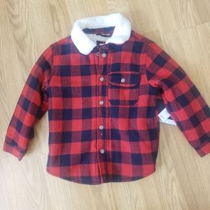 4t boys sherpa jacket